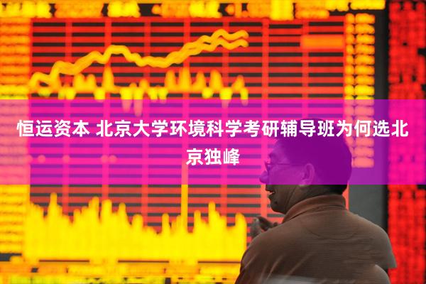 恒运资本 北京大学环境科学考研辅导班为何选北京独峰