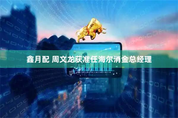 鑫月配 周文龙获准任海尔消金总经理