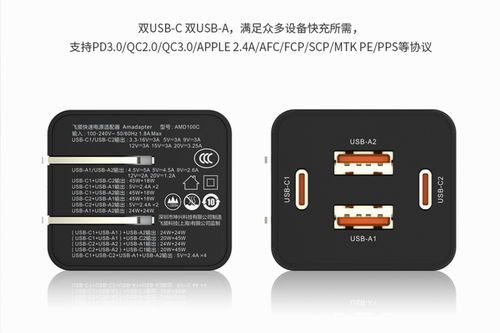 飞频推出65W PD快充充电器,2A2C可同时充四款数码产品